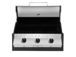 Cadac Inbouwbarbecue Meridian Built-in 3 Brander RVS -Buiten Kamperen 1 4 cadac inbouwbarbecue meridian built in 3 brander rvs 982231 30 01eu
