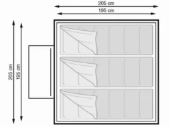 Eurotrail Koepeltent Trail Polyester -Buiten Kamperen 12 2 eurotrail koepeltent trail polyester ette0001 0201