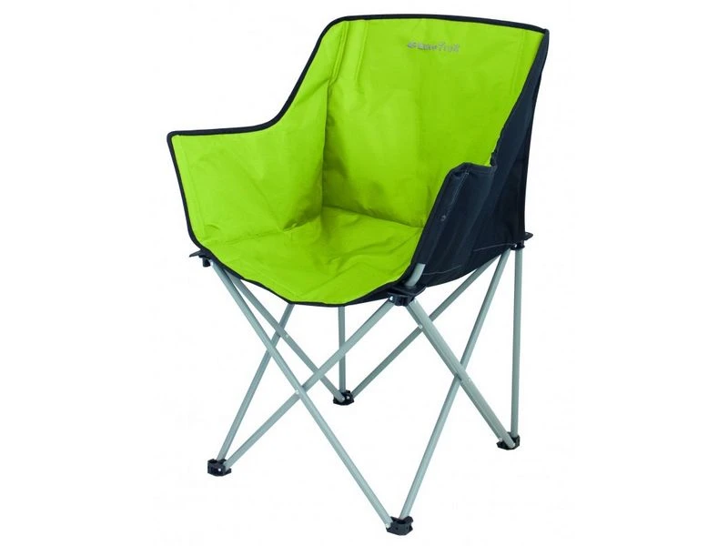 Eurotrail Vouwstoel Kampala Lime-Zwart 1 Eurotrail Vouwstoel Kampala Lime-Zwart
