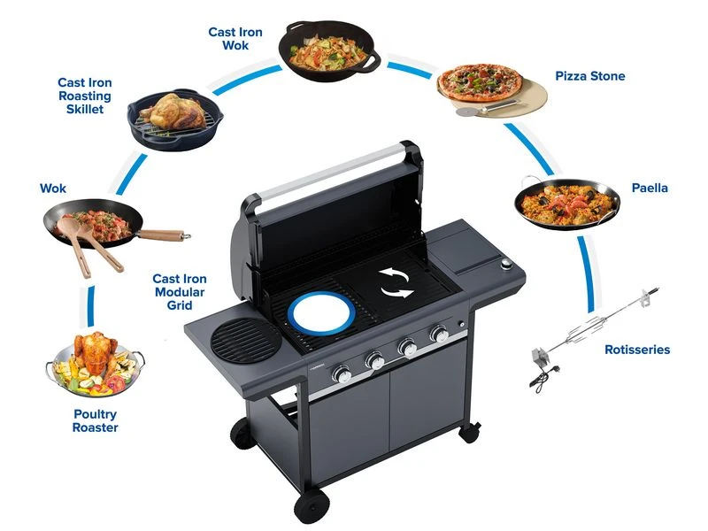 Campingaz Gasbarbecue 4 Series Select 4 Exs 3 Campingaz Gasbarbecue 4 Series Select 4 Exs - Afbeelding 3