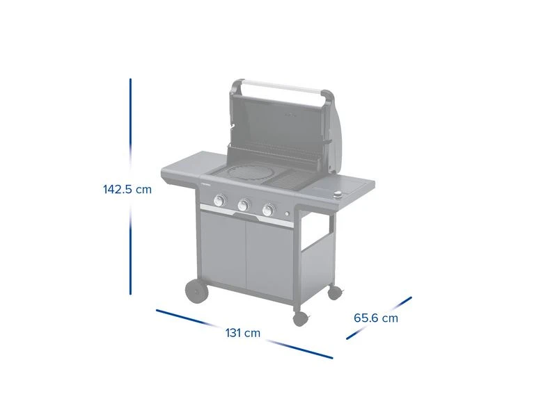 Campingaz Gasbarbecue 3 Series Select 3 EXS 6 Campingaz Gasbarbecue 3 Series Select 3 EXS - Afbeelding 6