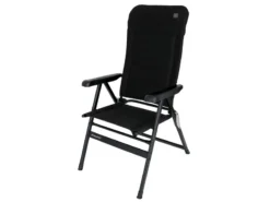 Eurotrail Grenoble 3d Mesh Campingstoel Zwart