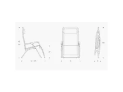 Lafuma RSXA Clip Batyline XL Relaxstoel Zwart -Buiten Kamperen 17 3 lafuma rsxa clip batyline xl relaxstoel zwart lfm2040 8551