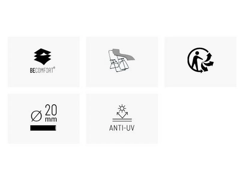 Lafuma Relaxstoel Evolution Becomfort Dark Grey 8902 6 Lafuma Relaxstoel Evolution Becomfort Dark Grey 8902 - Afbeelding 6