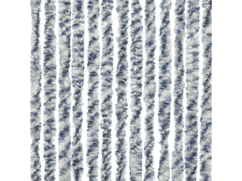 Travellife Chenille Rain Grijs/blauw 56x185cm 1 Travellife Chenille Rain Grijs/blauw 56x185cm