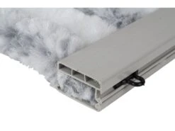 Arisol Vliegengordijn 'kattenstaart' Grijs-wit Melange -Buiten Kamperen 19 3 arisol vliegengordijn kattenstaart grijs wit melange 5309672