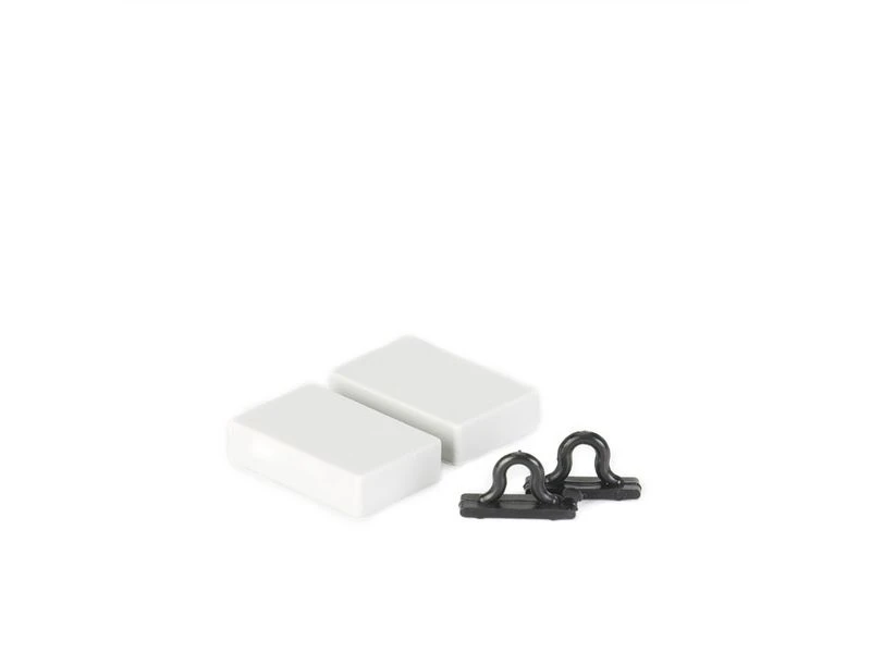 Travellife Chenille Rain Grijs/blauw 56x185cm 5 Travellife Chenille Rain Grijs/blauw 56x185cm - Afbeelding 5