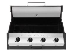 Cadac Inbouwbarbecue Meridian Built-in 4 Brander RVS -Buiten Kamperen 2 2 cadac inbouwbarbecue meridian built in 4 brander rvs 982241 40 01eu