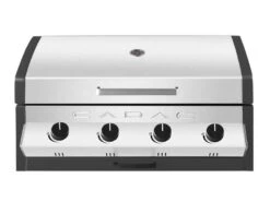 Cadac Inbouwbarbecue Meridian Built-in 4 Brander RVS -Buiten Kamperen 2 4 cadac inbouwbarbecue meridian built in 4 brander rvs 982241 40 01eu