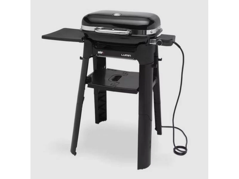Weber Elektrische Barbecue Lumin Compact Black Met Stand 2 Weber Elektrische Barbecue Lumin Compact Black Met Stand - Afbeelding 2