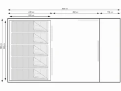 Eurotrail Familie Tent Tampa Katoen-polyester Alu Stokken -Buiten Kamperen 22 5 eurotrail familie tent tampa katoen polyester alu stokken ette0887 2704