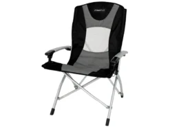 Eurotrail Vouwstoel Lyon Alu Zwart-Grijs