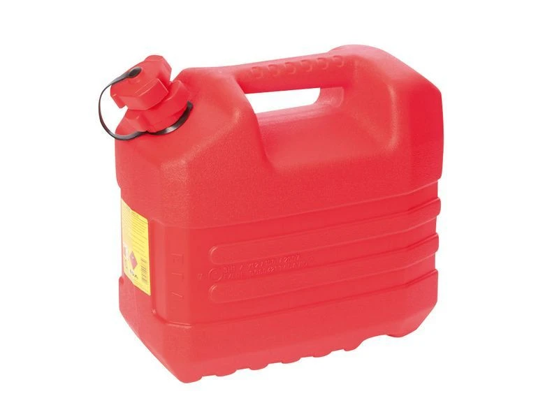 Eda Benzinebestendige Jerrycan Rood 10 Liter 2 Eda Benzinebestendige Jerrycan Rood 10 Liter - Afbeelding 2