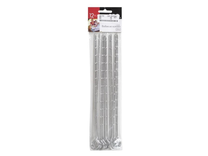 Barbecue Pennen 12 Stuks 27 Cm 1 Barbecue Pennen 12 Stuks 27 Cm