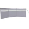 Eurotrail Windscherm Dunes 480x145 Pvc Met Ramen