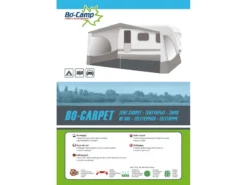 Bo Camp Tenttapijt Bo-carpet Grijs 6 Bo Camp Tenttapijt Bo-carpet Grijs -Buiten Kamperen 39 2 bo camp tenttapijt bo carpet grijs 4218111
