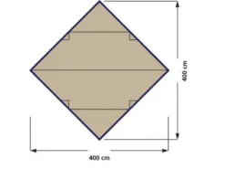 Eurotrail Tarp Turner 400 X 400 Polyester