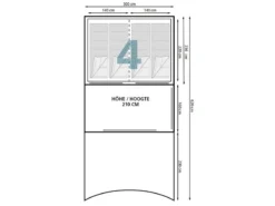 Eurotrail Opblaastent Georgia BTC Air -Buiten Kamperen 58 3 eurotrail opblaastent georgia btc air plattegrond ette1136 2701