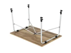 Bo-Camp - Tafel - Feather - 110x70 Cm -Buiten Kamperen 69 5 bo camp tafel feather 110x70 cm 1404464