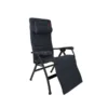 Crespo Kampeer Relaxstoel Ap-242 Air-deluxe Ergo Grijs Kleur 86