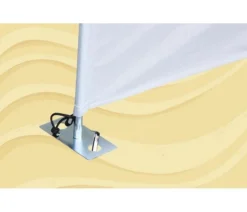 Bo-Camp Windschermharing 30 Cm 4 Stuks -Buiten Kamperen bo camp windscherm haring met plaat 4 stuks 4163900 3