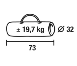 High Peak Porto 6 -Buiten Kamperen high peak koepeltent porto 6 verpakking 12240 3