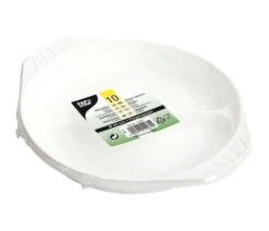 Papstar Weggooi Servies Platteborden 2 Vaks